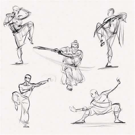 martial arts images|martial arts poses drawings.